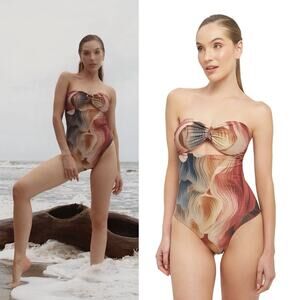 Baomar Revolve Royal One Piece Swimsuit L